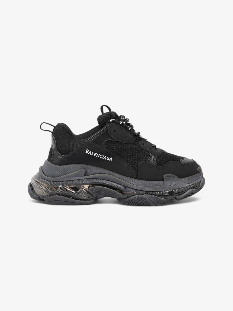  Balenciaga Triple S Clear Sole Black / White Mesh EU 43 UK 9