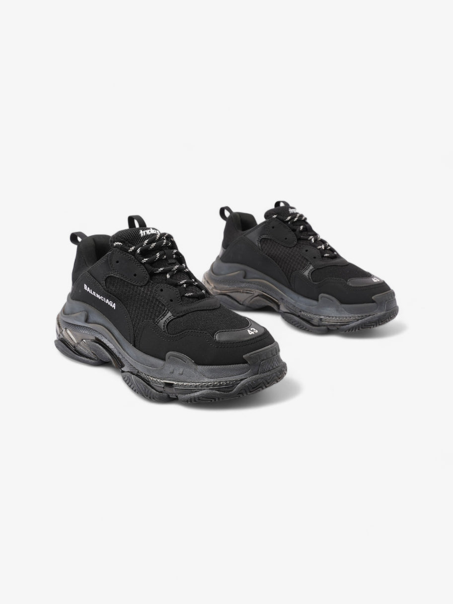 Balenciaga Triple S Clear Sole Black / White Mesh EU 43 UK 9 Image 2