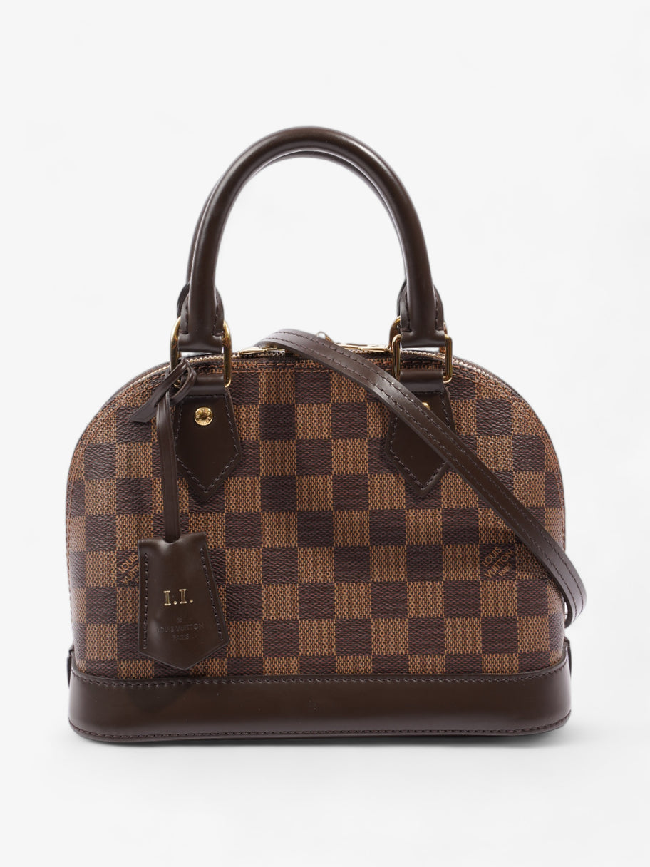 Louis Vuitton Alma Damier Ebene Coated Canvas BB Image 1