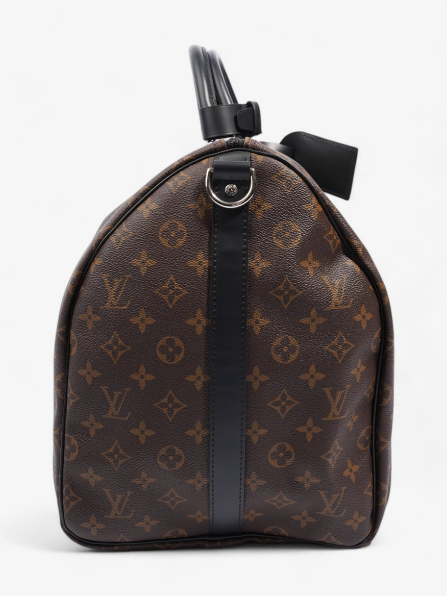 Louis Vuitton Kepall Monogram / Black Coated Canvas 55 Image 5