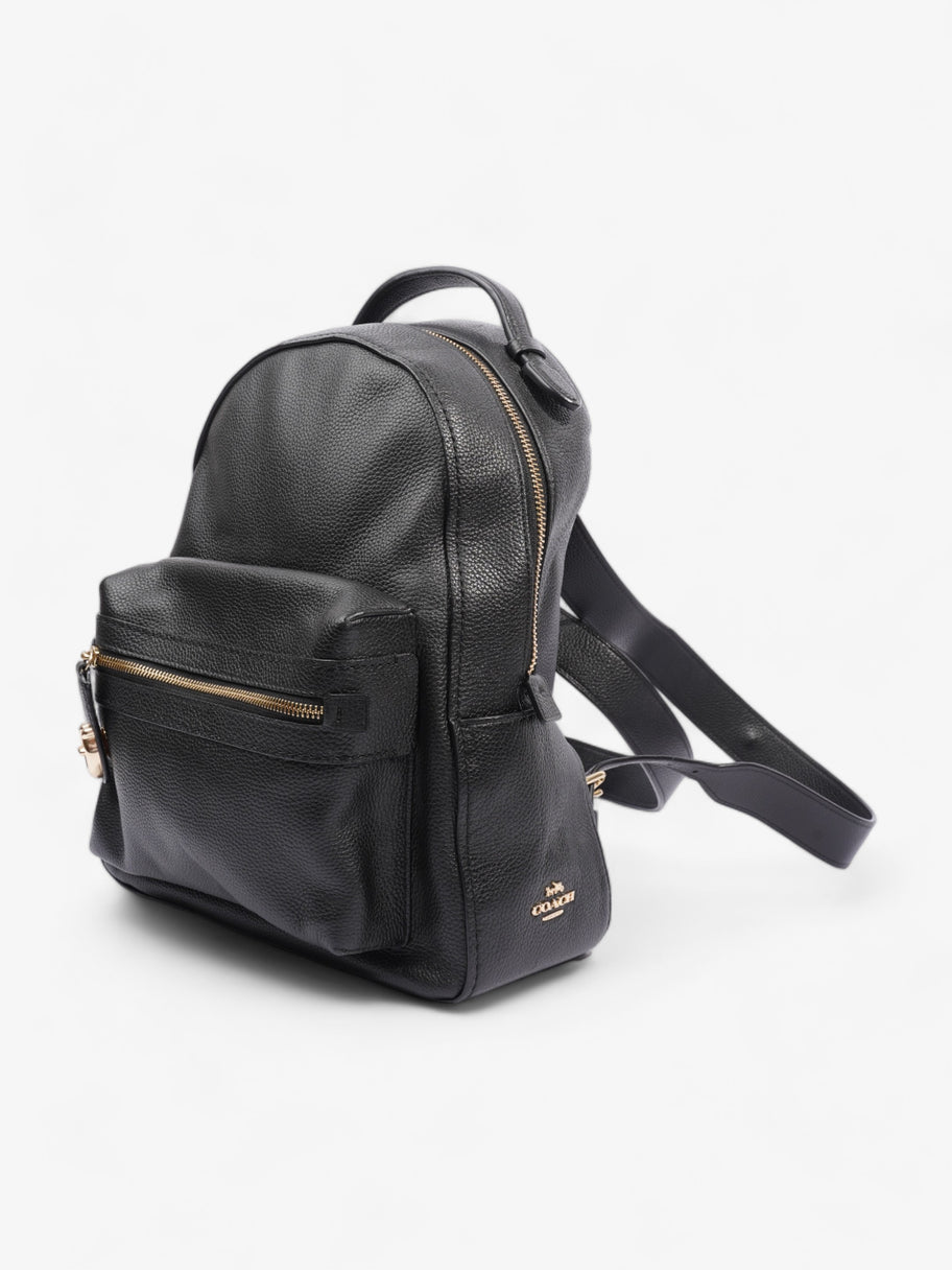 Campus Backpack Black Leather Luxe Collective