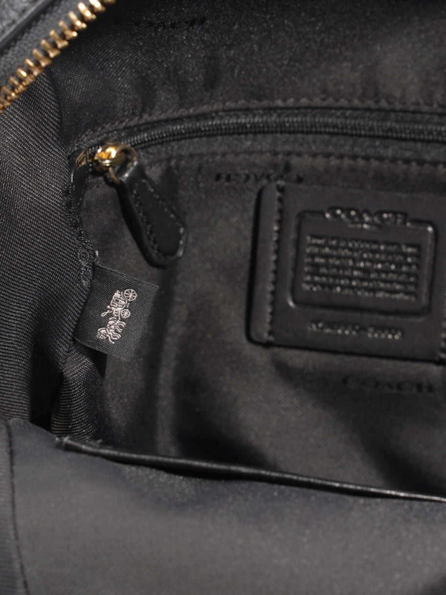 Campus Backpack Black Leather Image 18