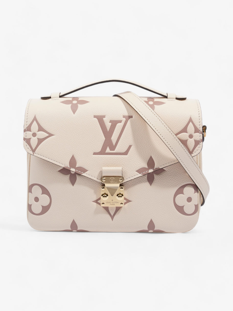 Louis Vuitton Pochette Metis Creme / Bois De Rose Empreinte Leather Image 1