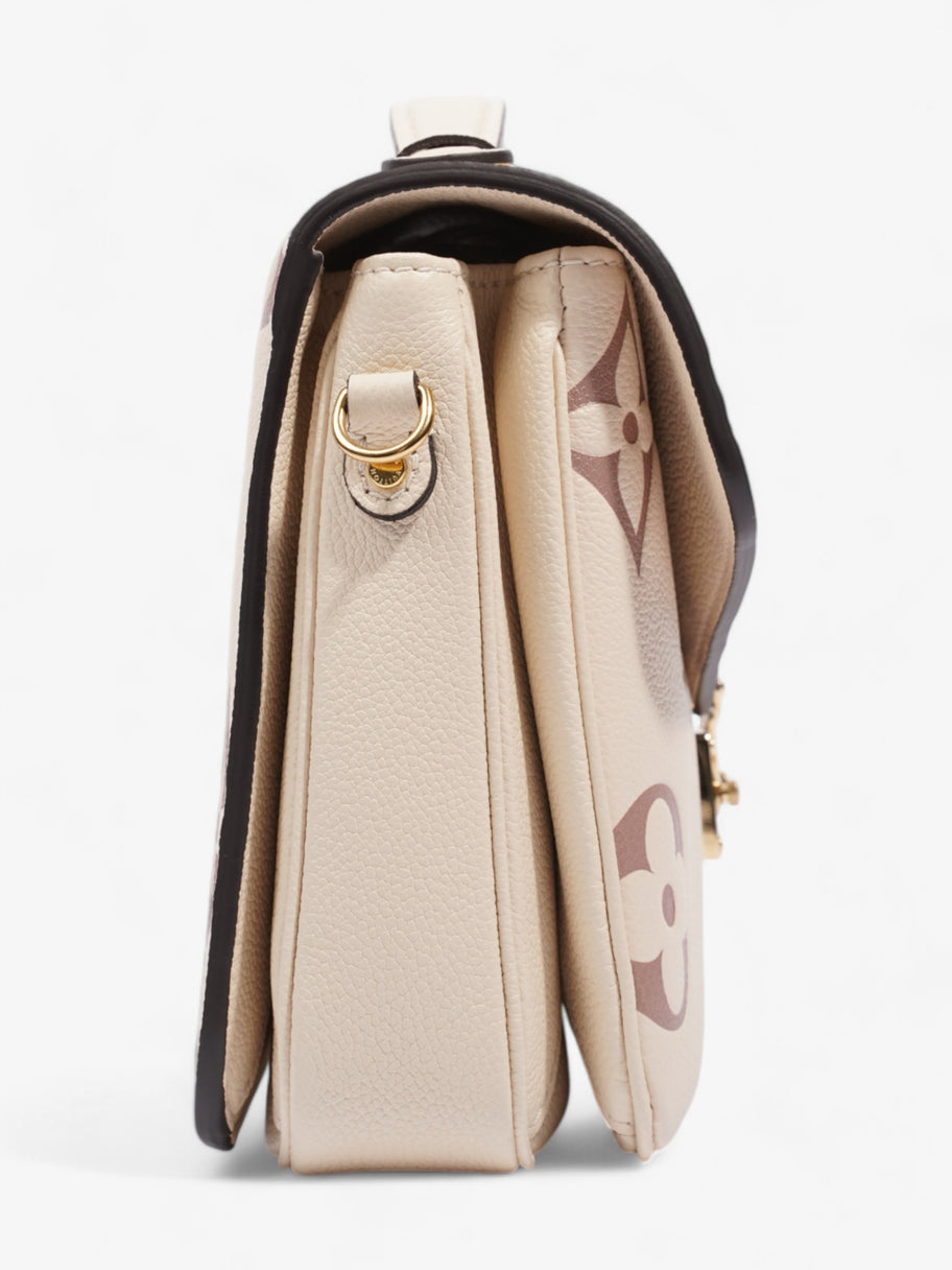 Louis Vuitton Pochette Metis Creme / Bois De Rose Empreinte Leather Image 5