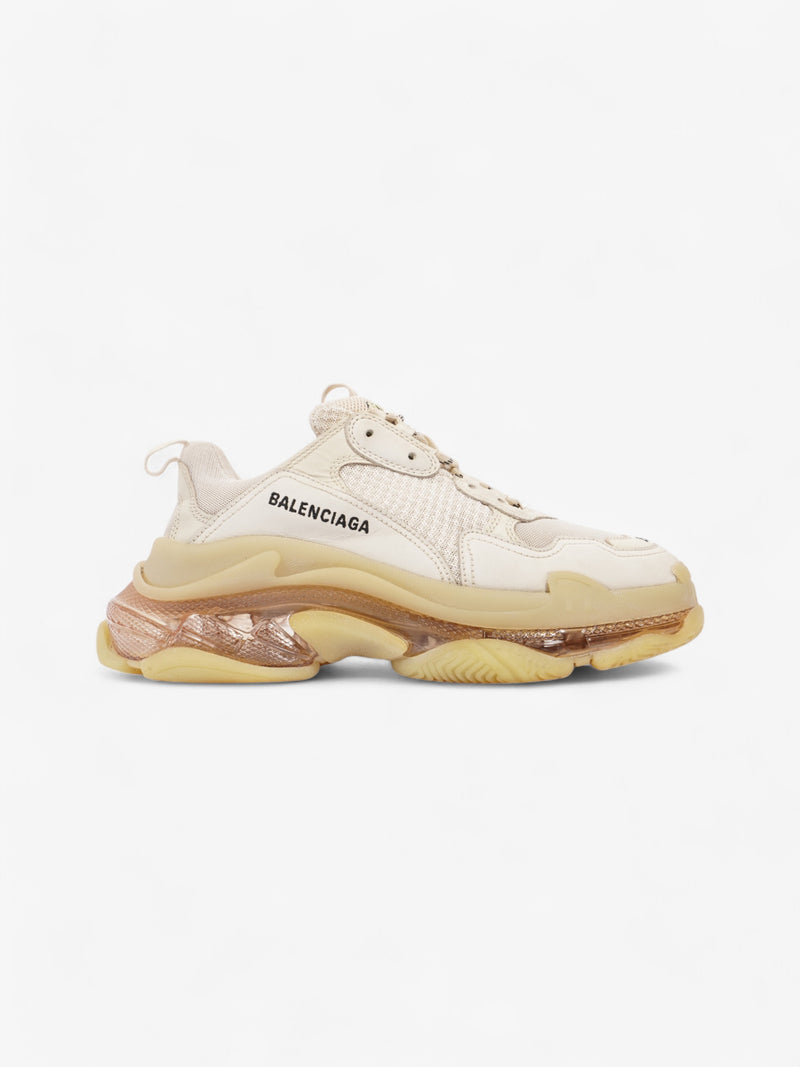  Balenciaga Triple S Clear Sole Beige  Mesh EU 40 UK 7