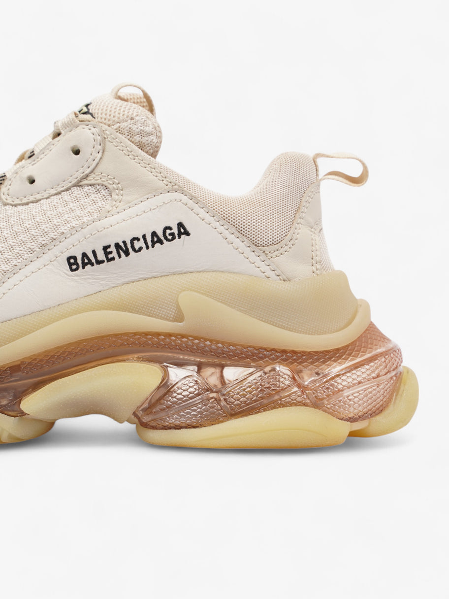 Balenciaga Triple S Clear Sole Beige  Mesh EU 40 UK 7 Image 9