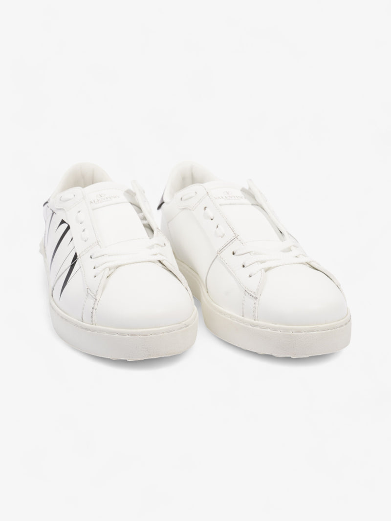  VLTN Logo Sneakers White / Black Leather EU 43.5 UK 9.5