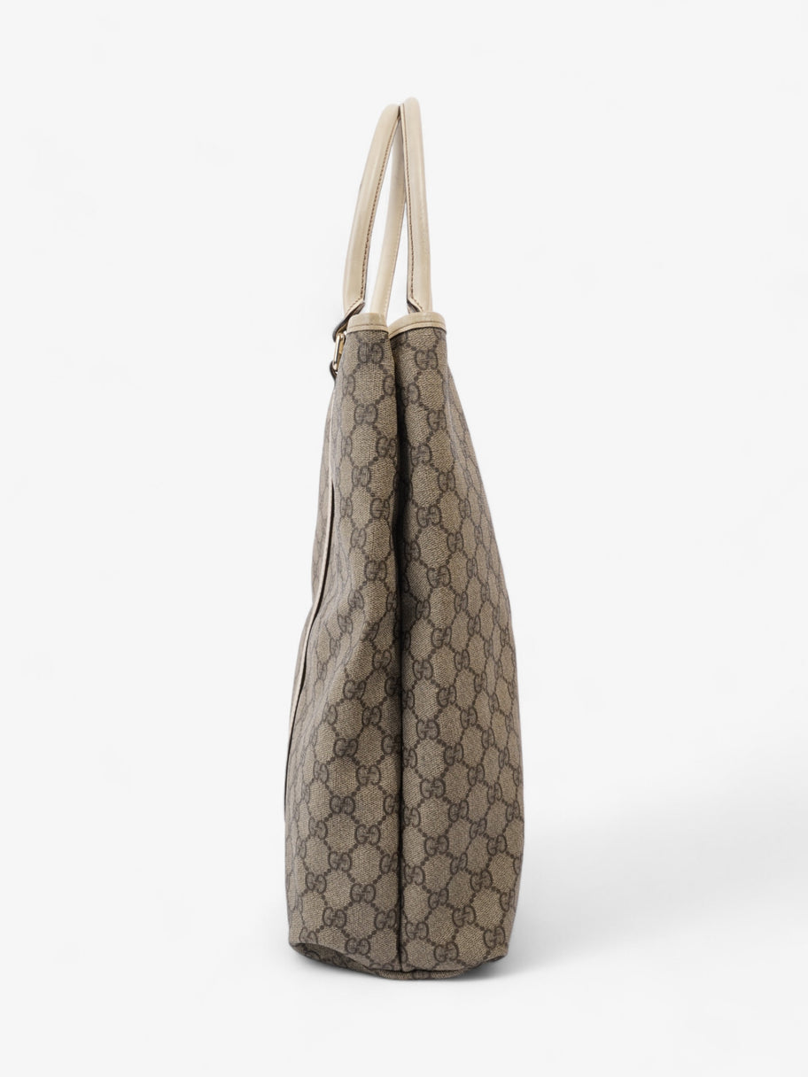 Gucci GG Supreme Tote Beige And Ebony GG Supreme Coated Canvas Image 5