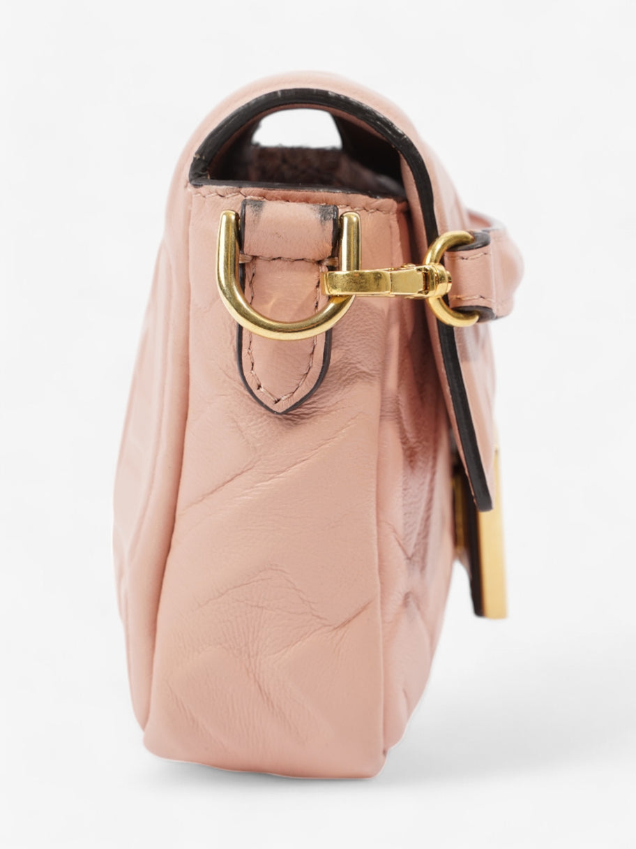 Fendi Baguette Light Rose Nappa Leather Mini Image 3