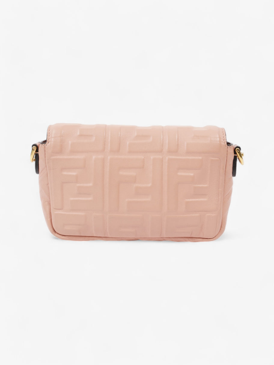 Fendi Baguette Light Rose Nappa Leather Mini Image 4