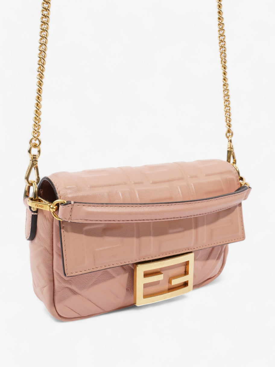 Fendi Baguette Light Rose Nappa Leather Mini Image 7