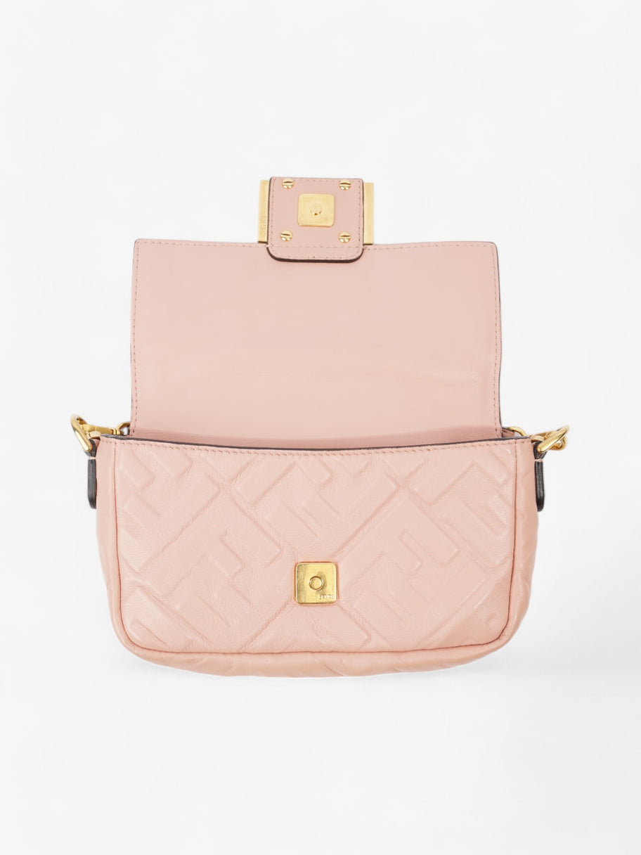 Fendi Baguette Light Rose Nappa Leather Mini Image 8