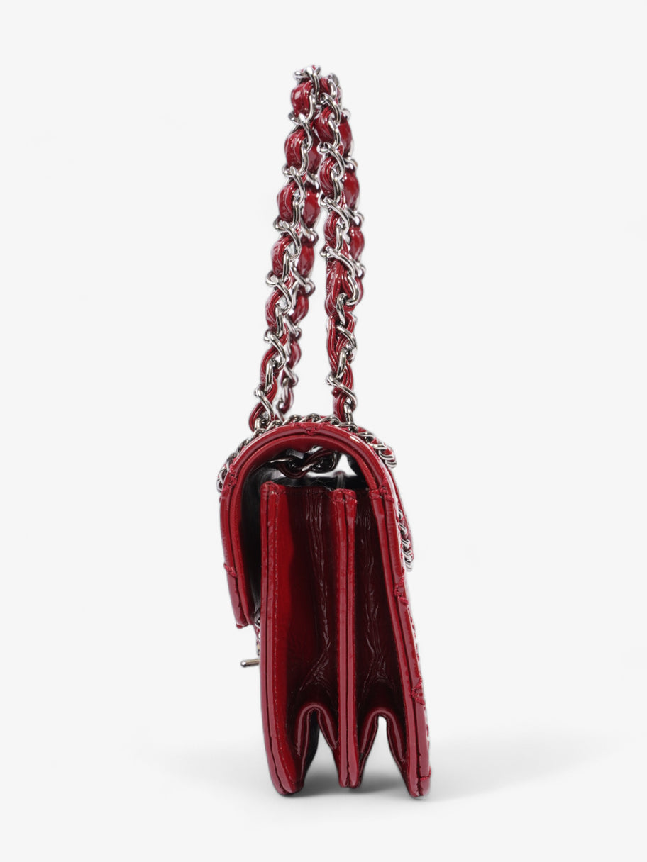 Madison Flap Bag Red Patent Leather Mini Image 3