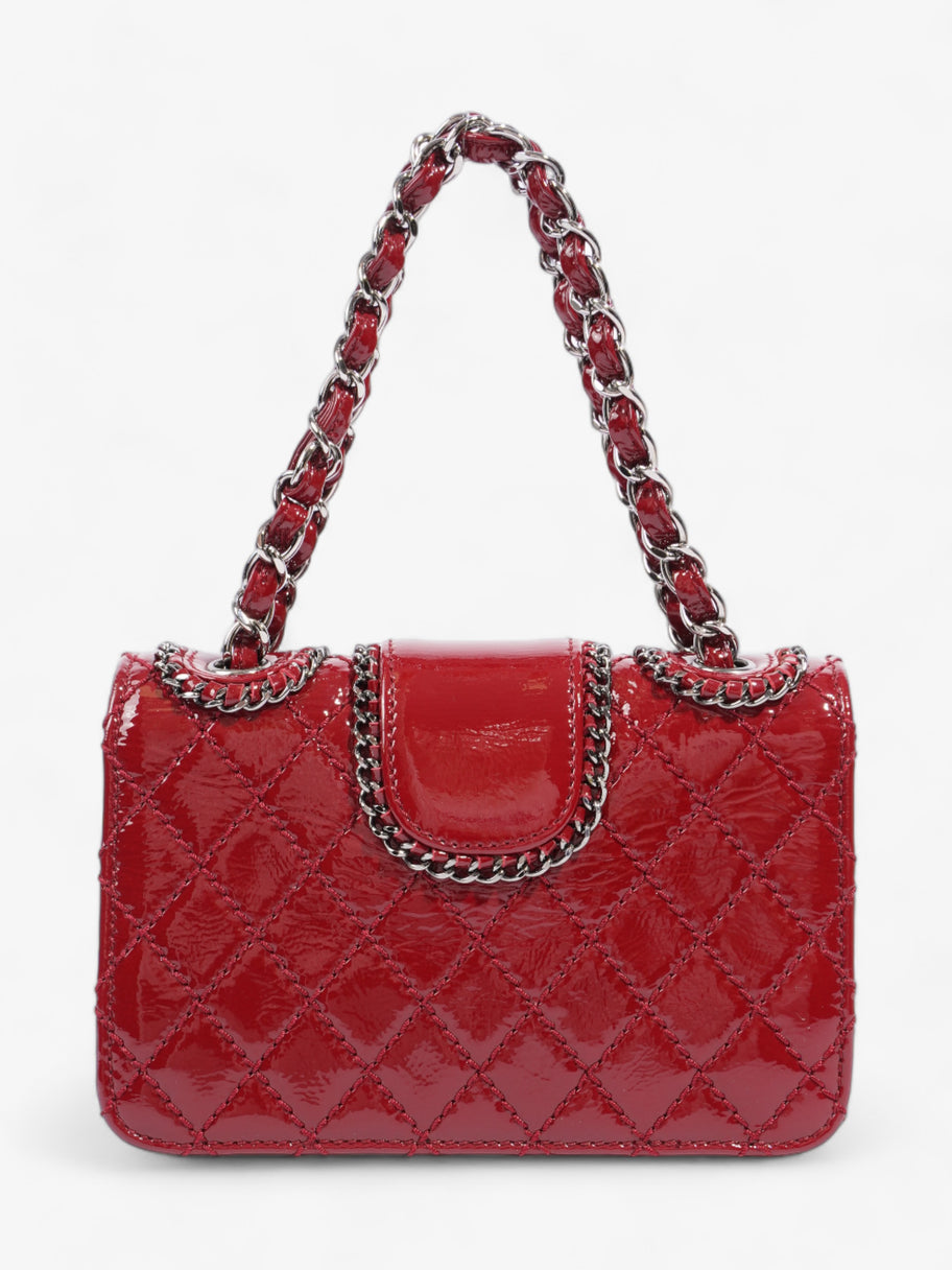 Madison Flap Bag Red Patent Leather Mini Image 4