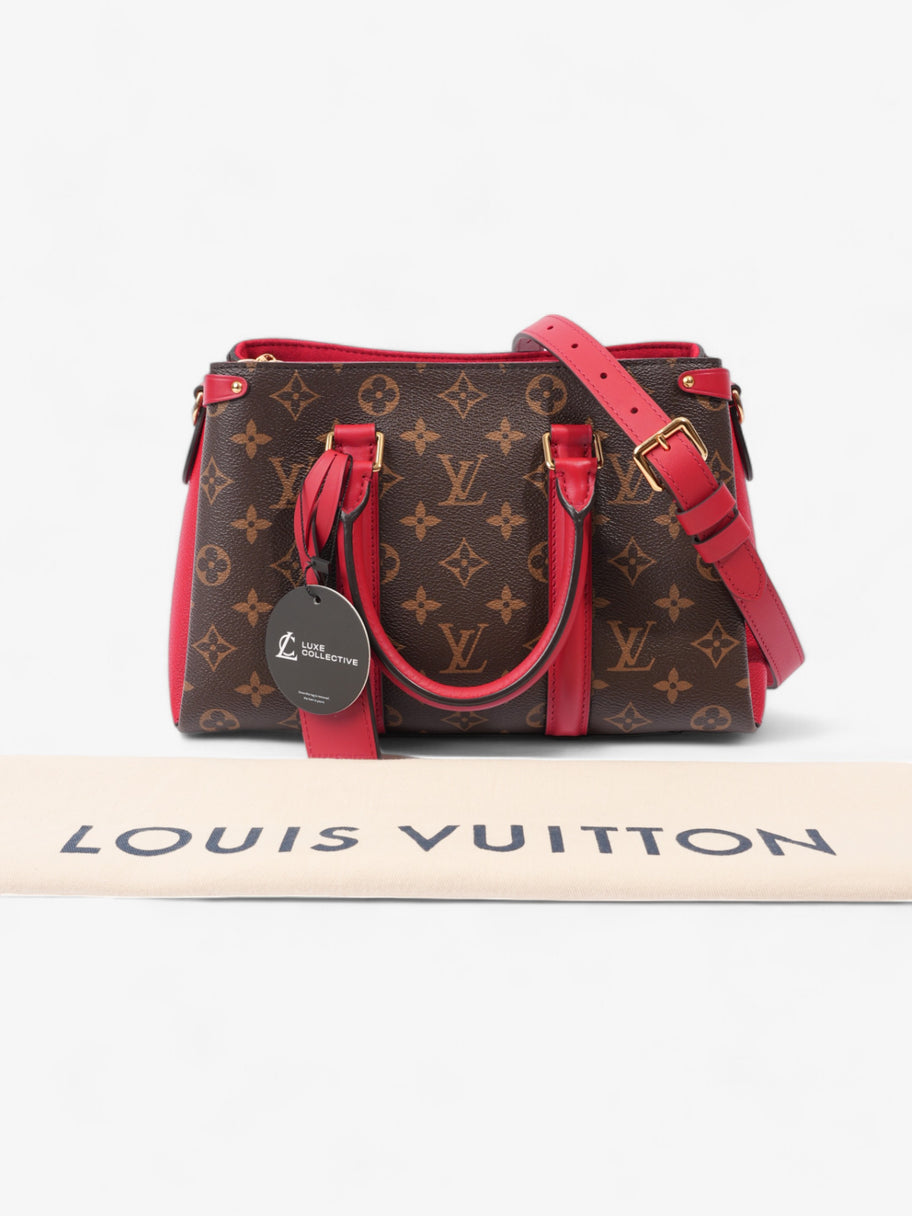 Louis Vuitton Soufflot Monogram / Cherry Coated Canvas BB Image 12