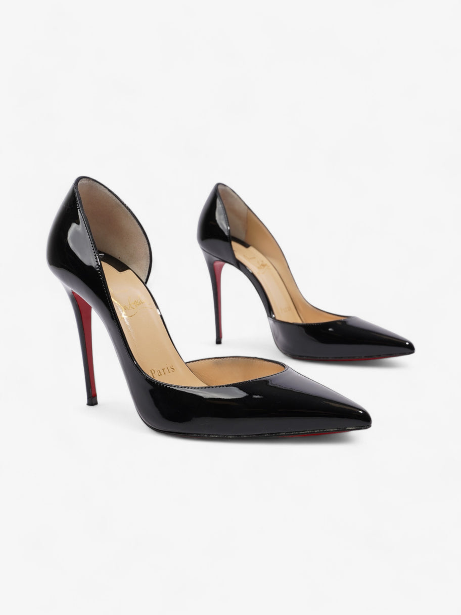 Christian Louboutin Iriza 100mm Black Patent Leather EU 35.5 UK 2.5 Image 2