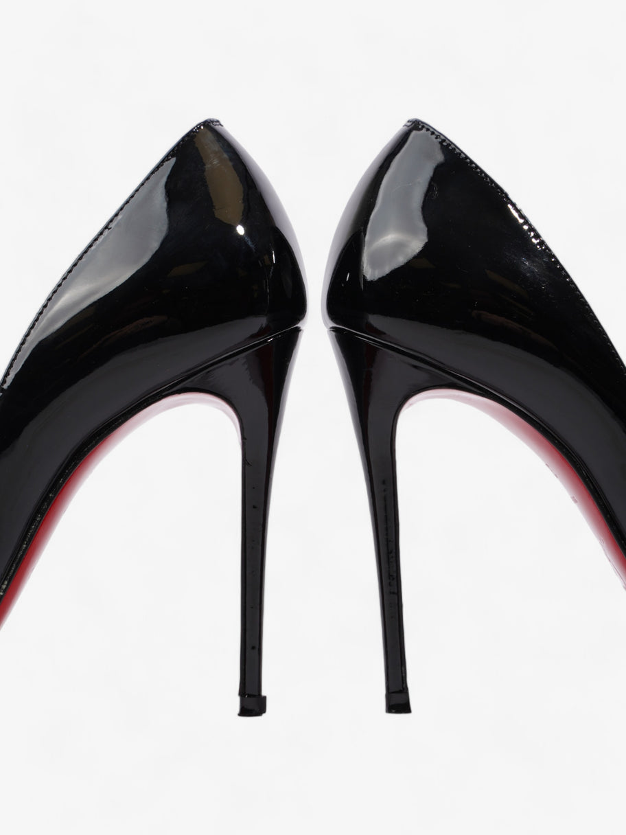 Christian Louboutin Iriza 100mm Black Patent Leather EU 35.5 UK 2.5 Image 9