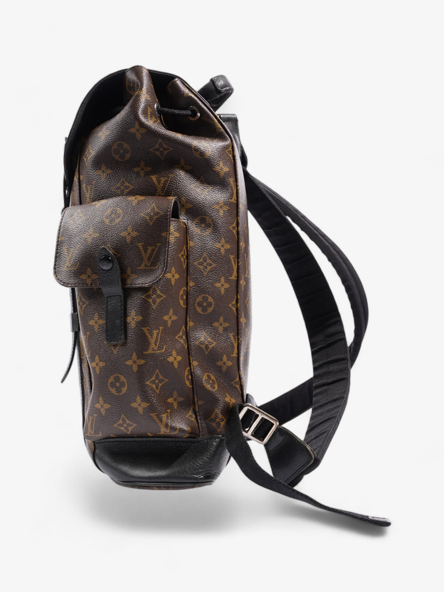 Louis Vuitton Christopher Monogram / Black Coated Canvas MM Image 3