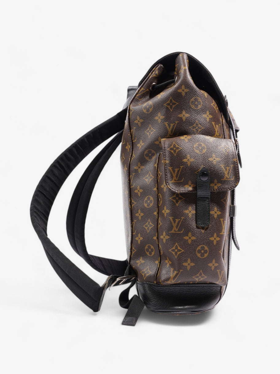 Louis Vuitton Christopher Monogram / Black Coated Canvas MM Image 5