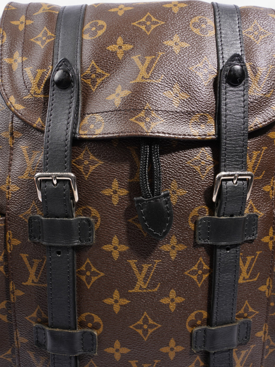 Louis Vuitton Christopher Monogram / Black Coated Canvas MM Image 7