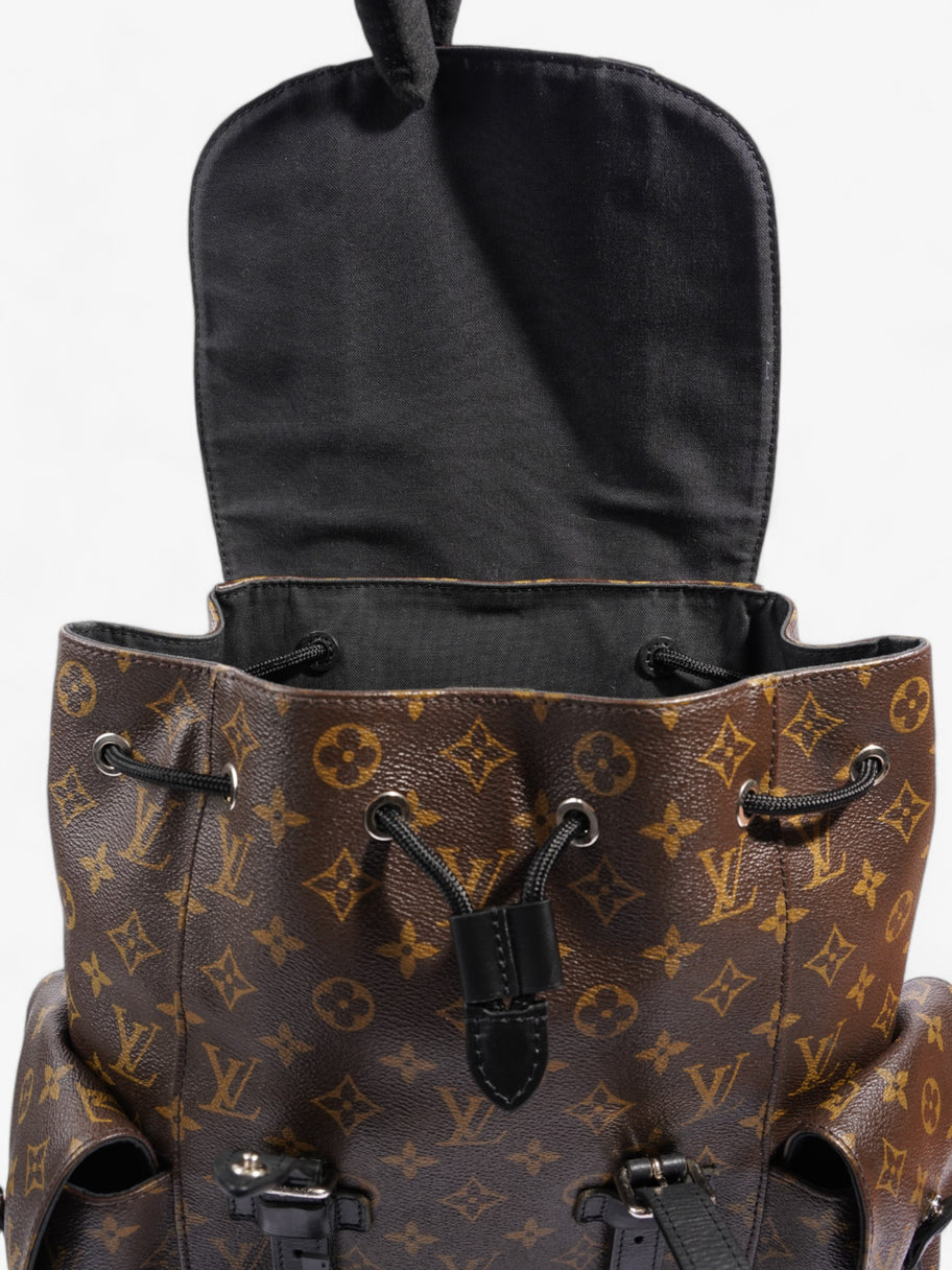 Louis Vuitton Christopher Monogram / Black Coated Canvas MM Image 8