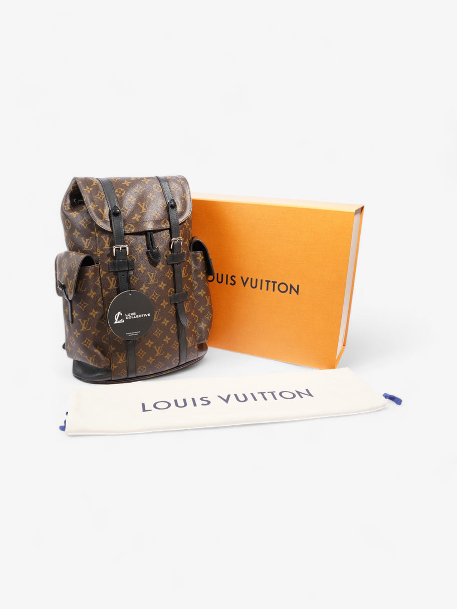 Louis Vuitton Christopher Monogram / Black Coated Canvas MM Image 10