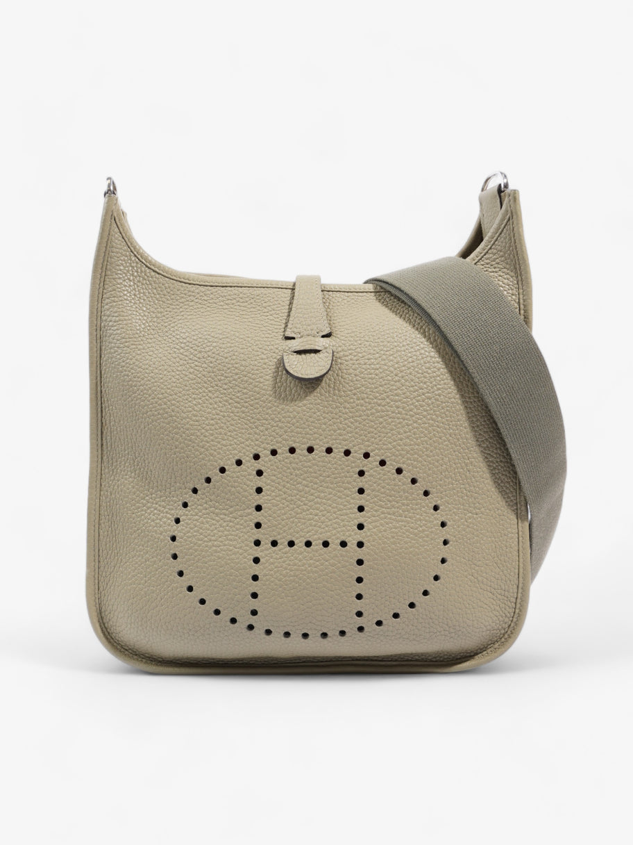 Hermes Evelyn 3PM Pale Green Leather Image 1