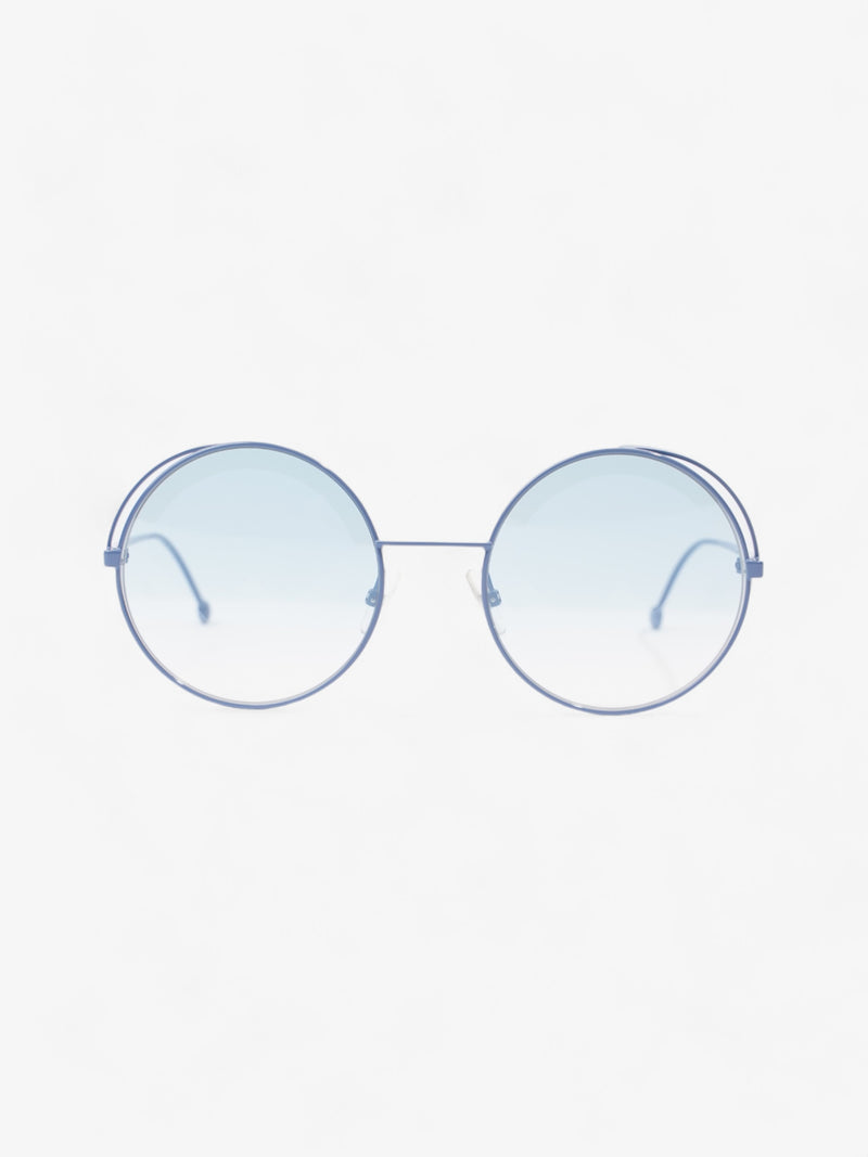  Fendi Round Sunglasses Blue Base Metal 135mm