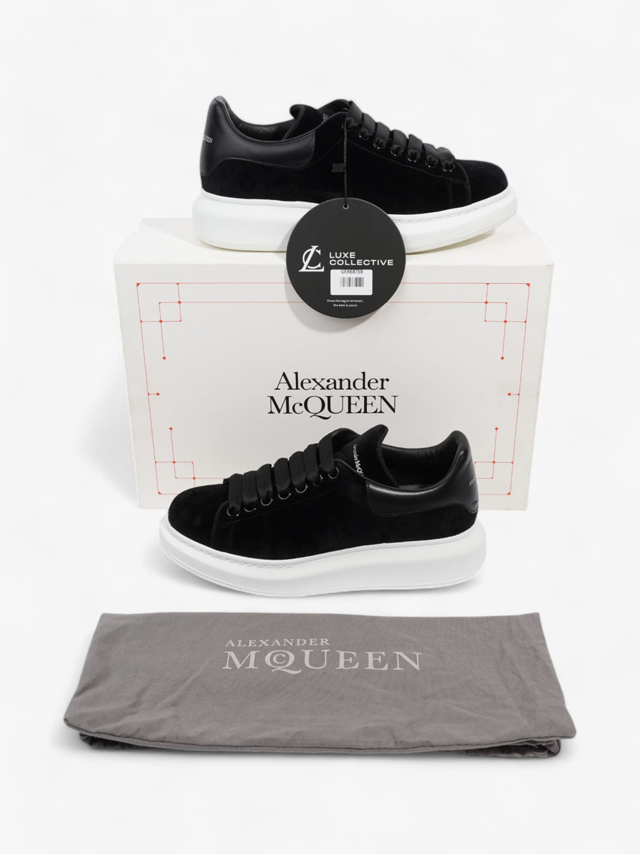 Alexander McQueen Oversized Sneakers Black Velvet EU 39 UK 6 Image 8