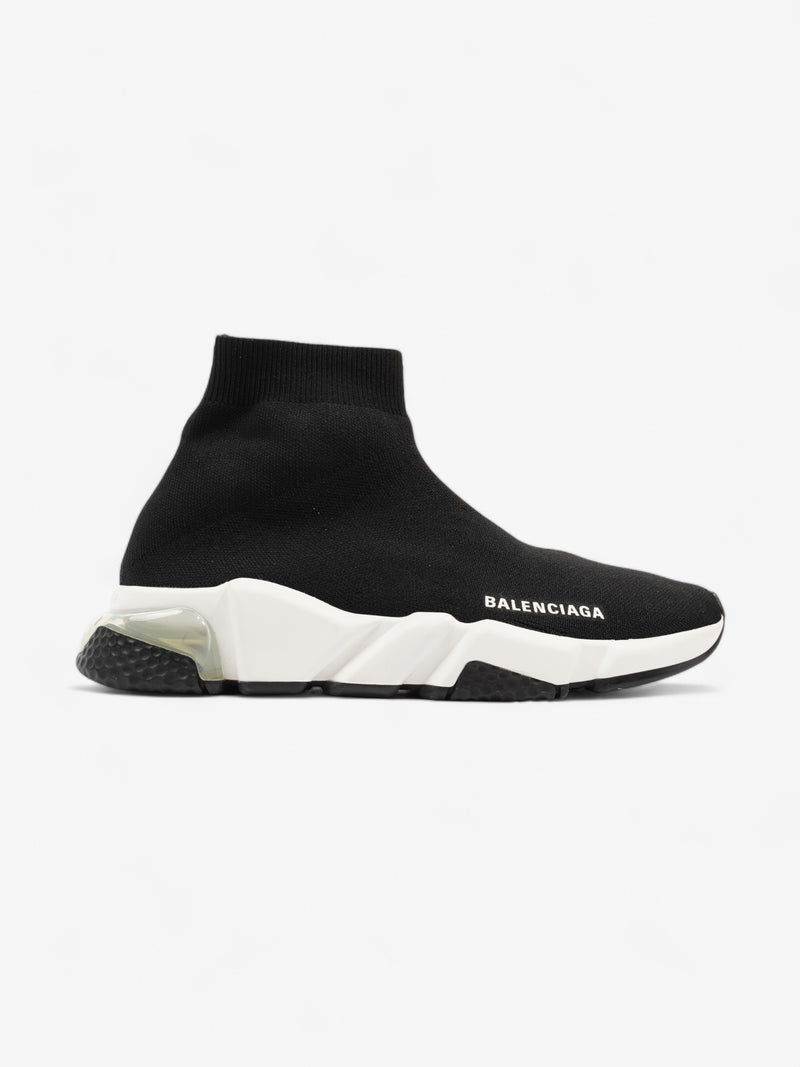  Speed Clear Sole Black / White Cotton EU 39 UK 6