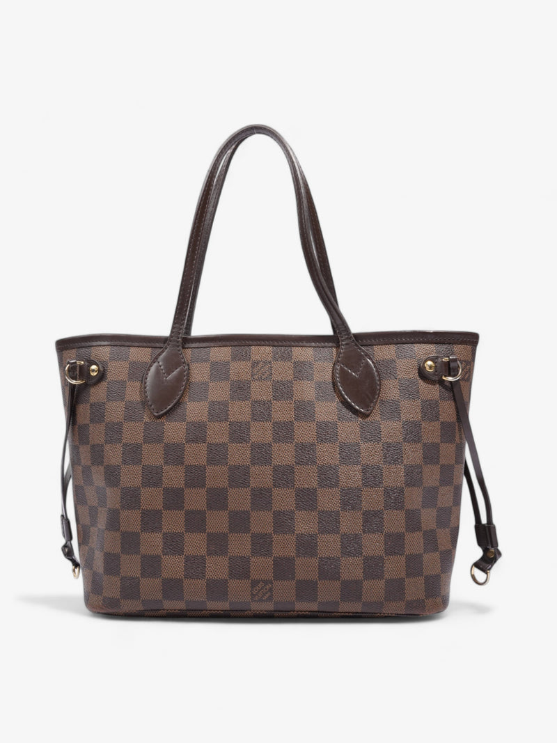  Louis Vuitton Neverfull Damier Ebene Coated Canvas PM