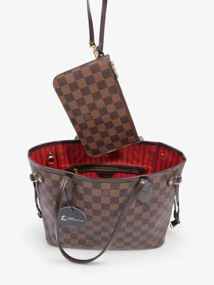 Louis Vuitton Neverfull Damier Ebene Coated Canvas PM Image 11