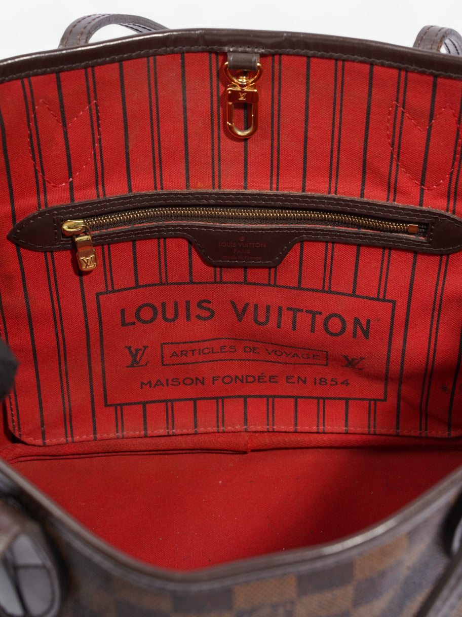 Louis Vuitton Neverfull Damier Ebene Coated Canvas PM Image 8