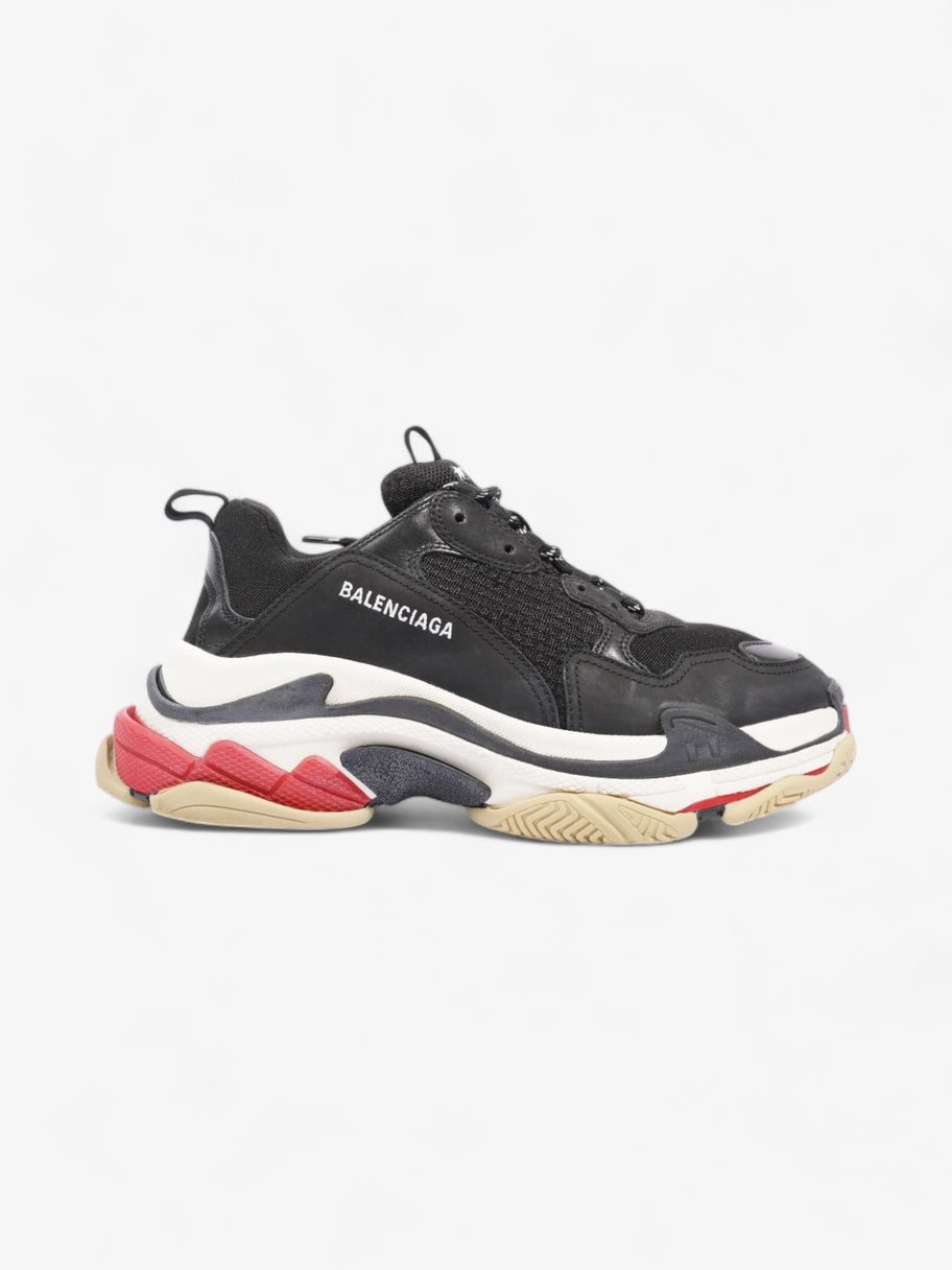 Balenciaga Triple S Black / White / Red Mesh EU 44 UK10 Image 1