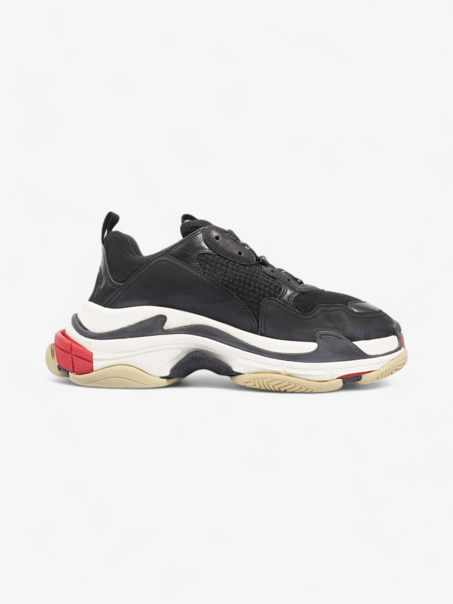 Balenciaga Triple S Black / White / Red Mesh EU 44 UK10 Image 4