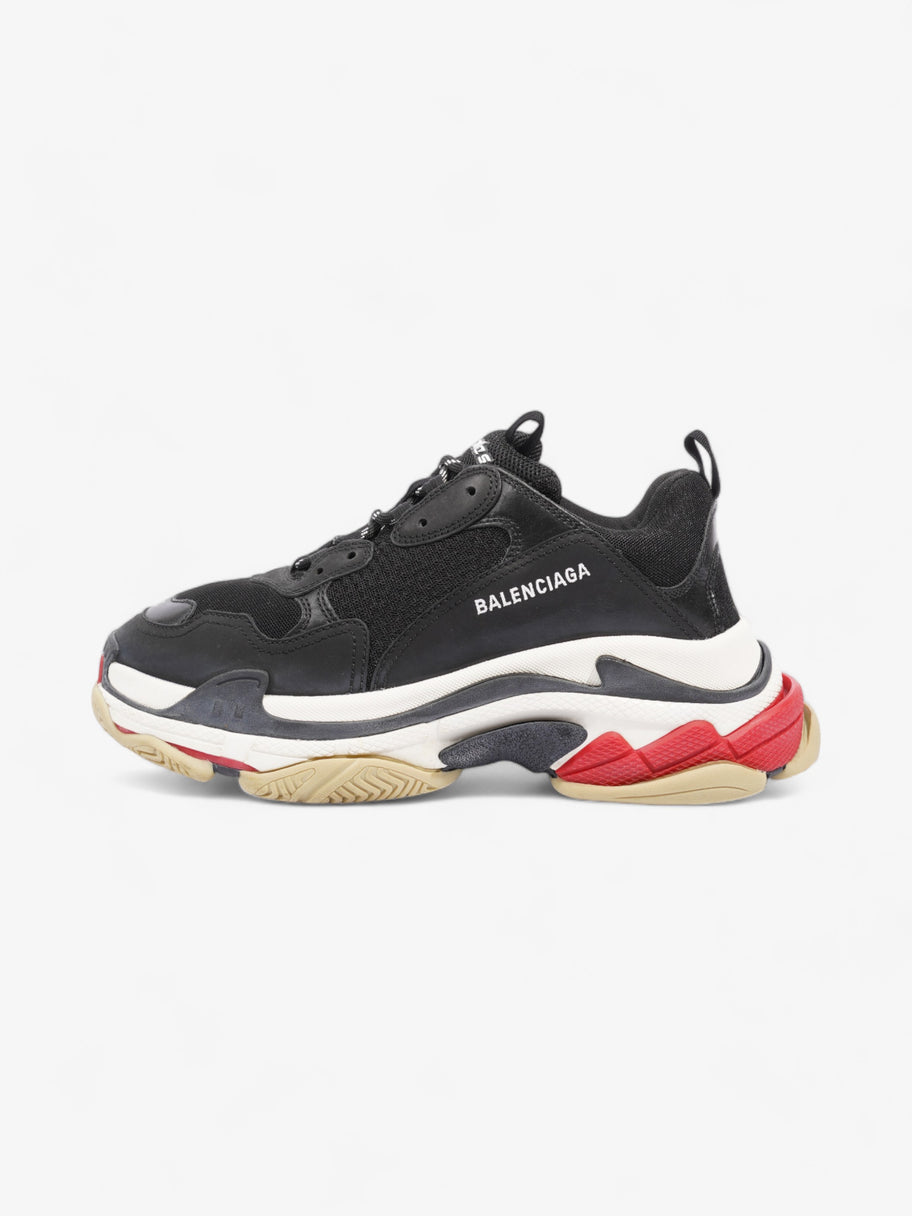 Balenciaga Triple S Black / White / Red Mesh EU 44 UK10 Image 5