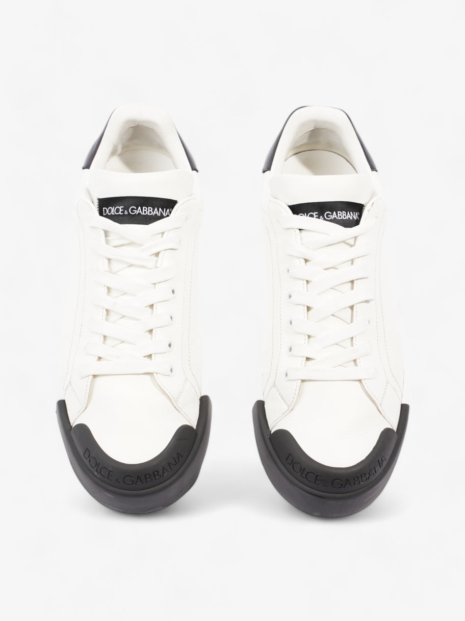 Portofino Sneakers White / Black Leather EU 45 UK 11 Image 8