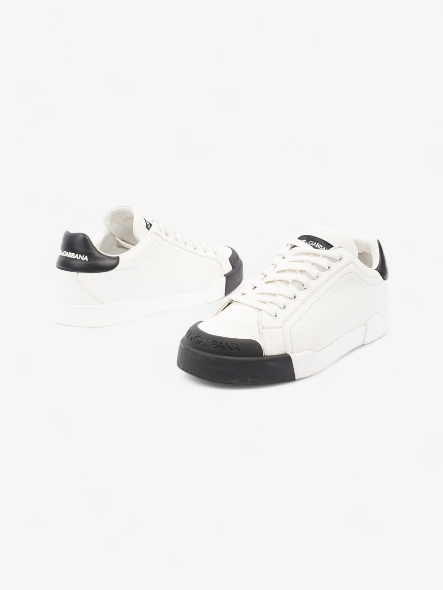 Portofino Sneakers White / Black Leather EU 45 UK 11 Image 9