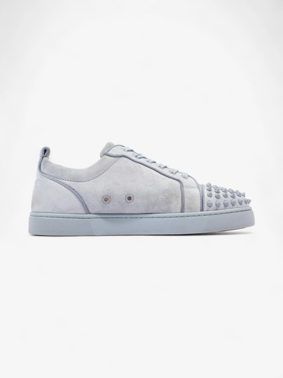 Christian Louboutin Louis Junior Spikes Orlato Light Blue Suede EU 42 Luxe Collective