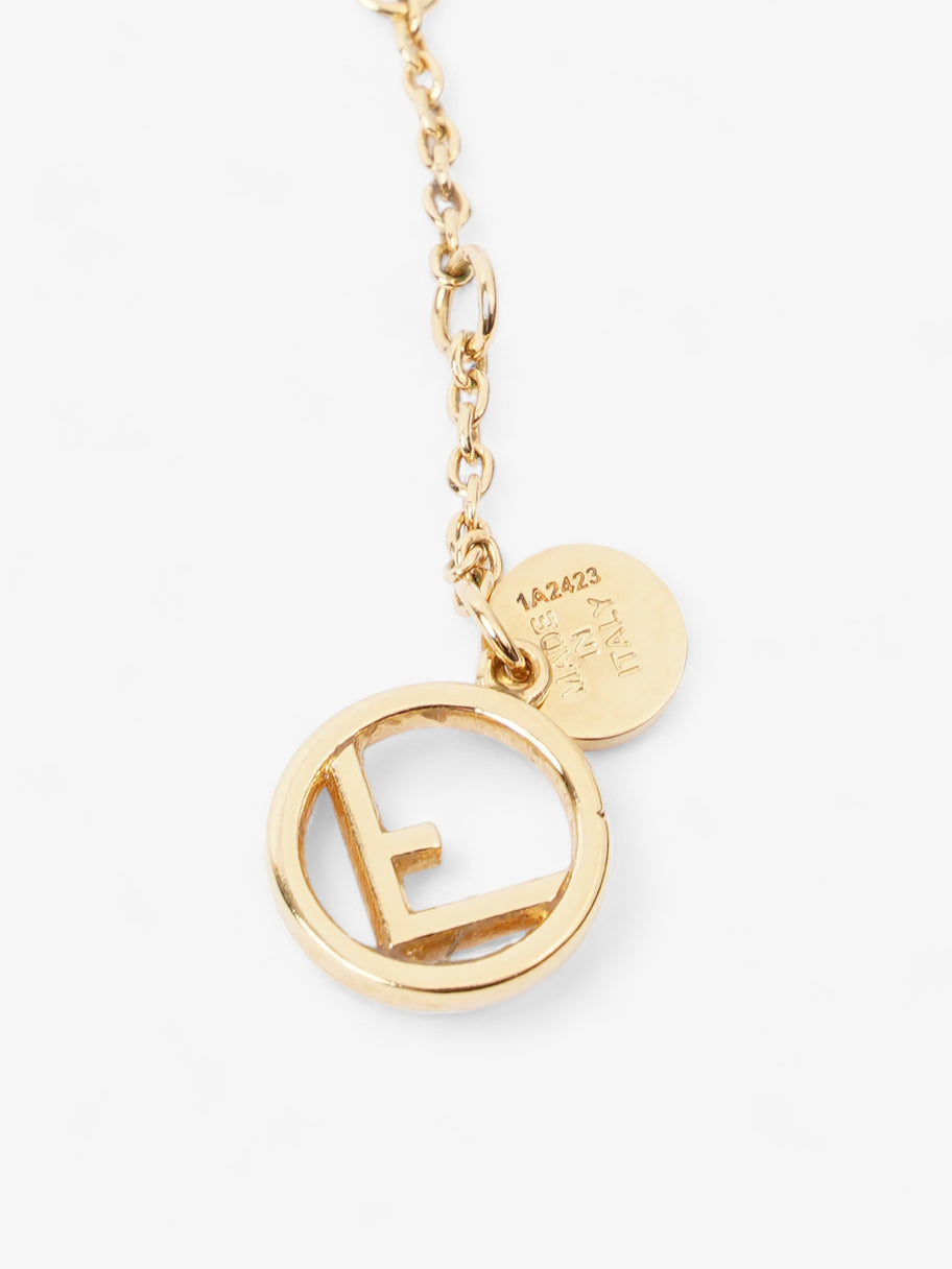 Fendi F is Fendi Necklace Gold Base Metal Luxe Collective