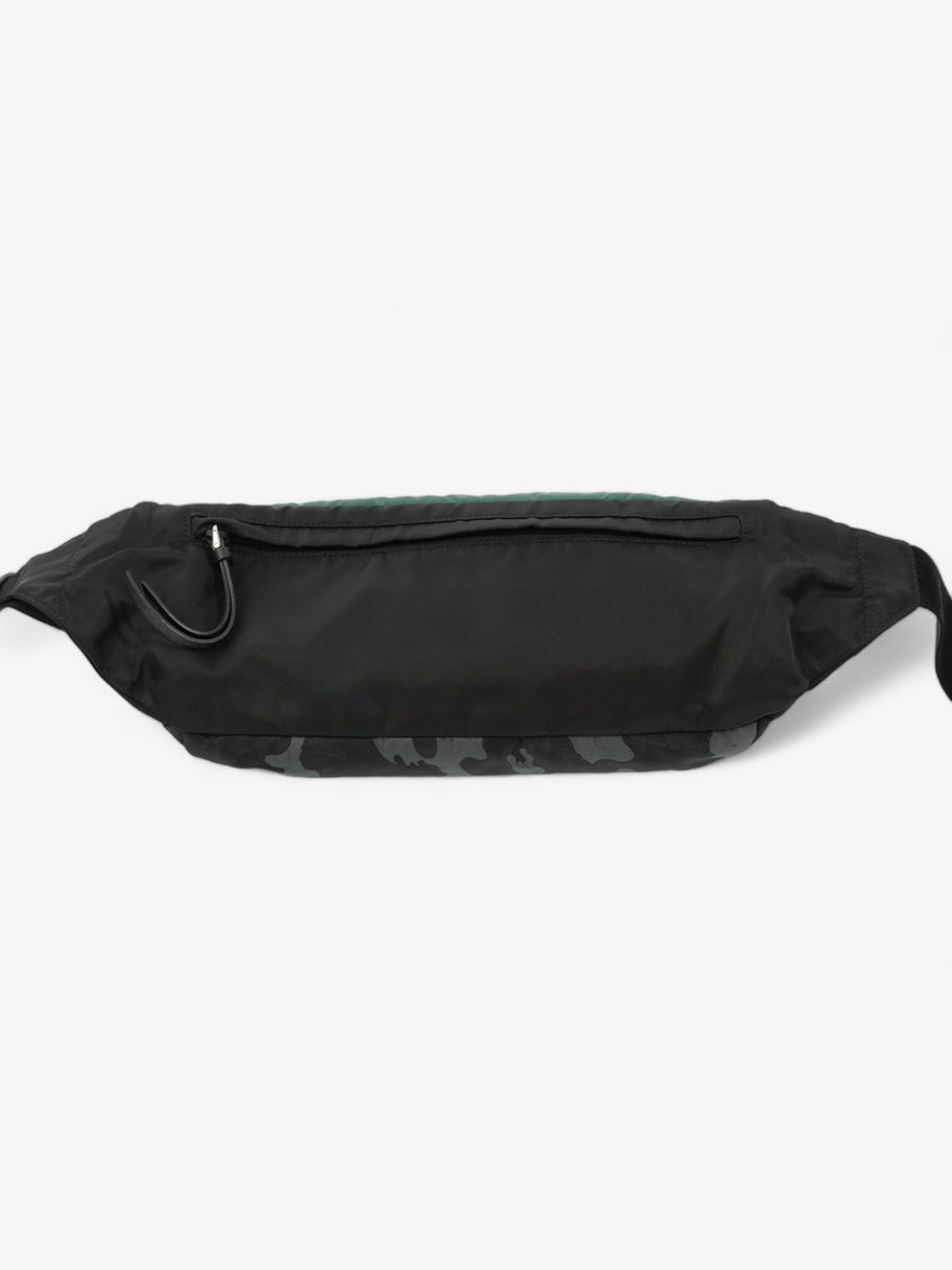 Prada Bum Bag Black / Grey Camo / Green Re Nylon Image 4