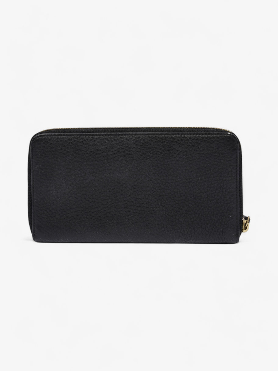 Mulberry Continental Wallet Black Grained Leather Image 2