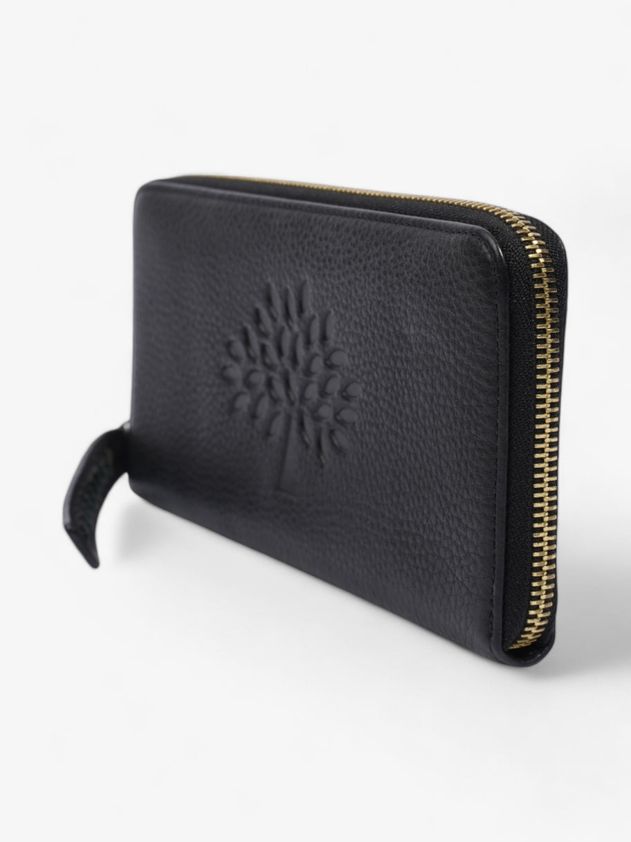 Mulberry Continental Wallet Black Grained Leather Image 3