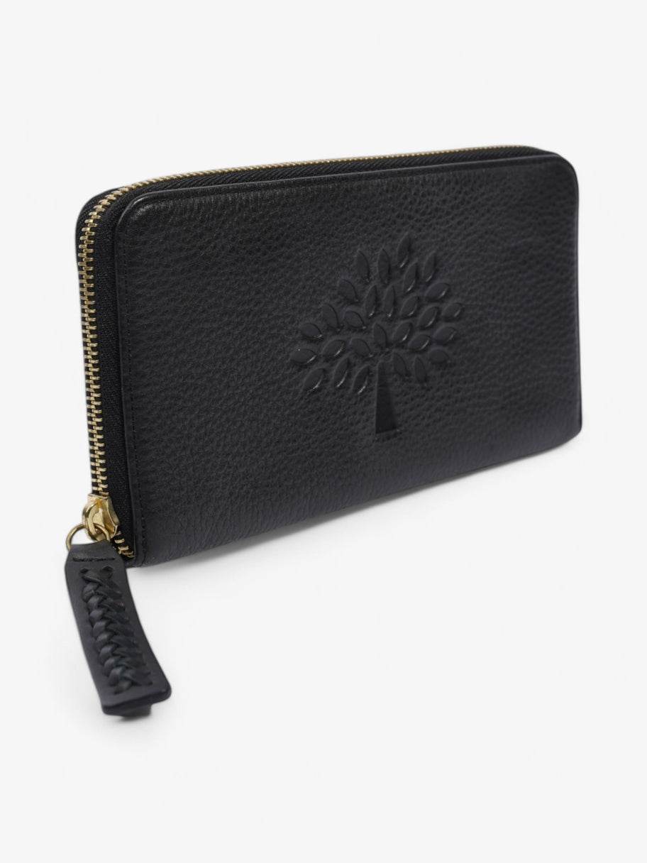 Mulberry Continental Wallet Black Grained Leather Image 4