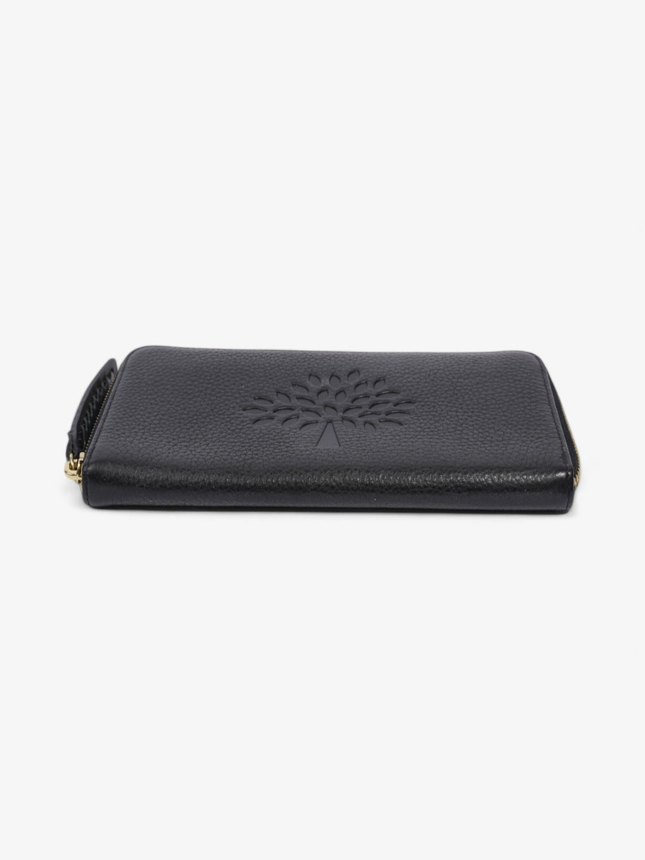 Mulberry Continental Wallet Black Grained Leather Image 5