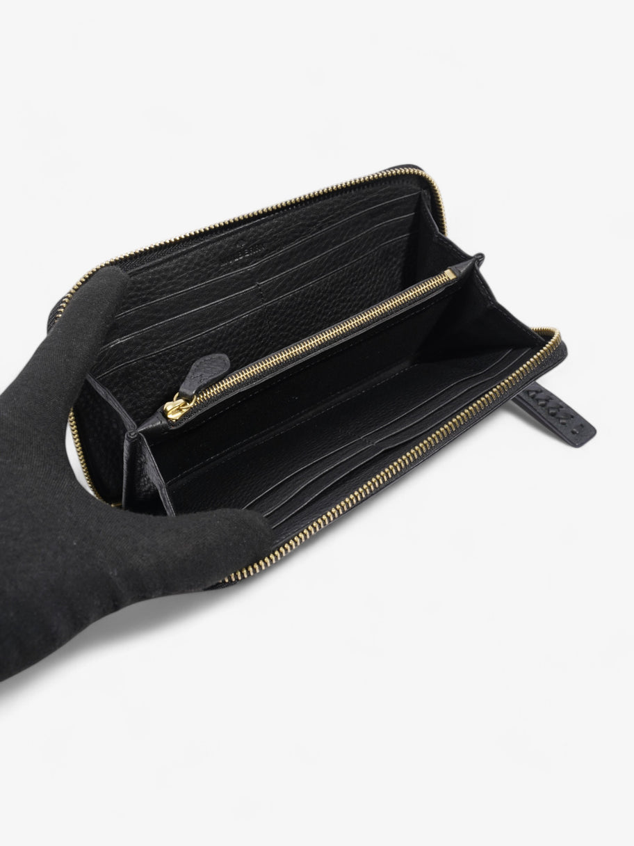 Mulberry Continental Wallet Black Grained Leather Image 6