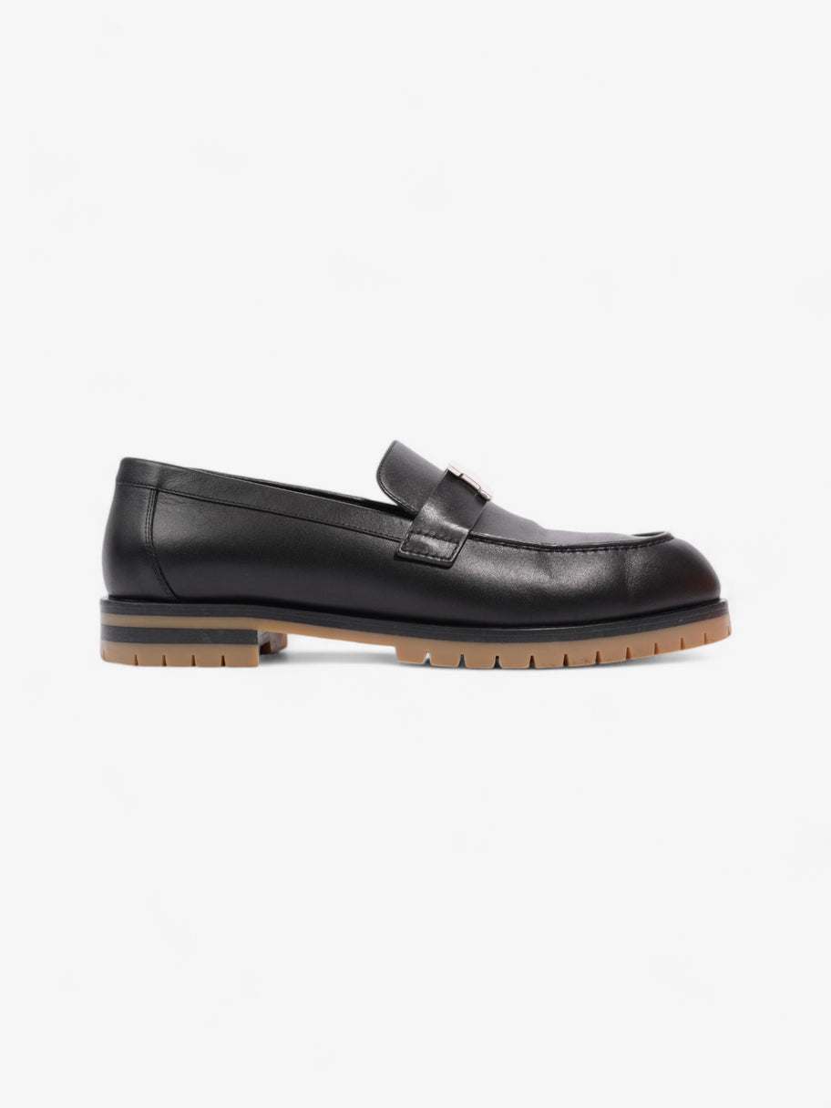 Hermes Faubourg Loafers Black Leather EU 41 UK 7 Image 1