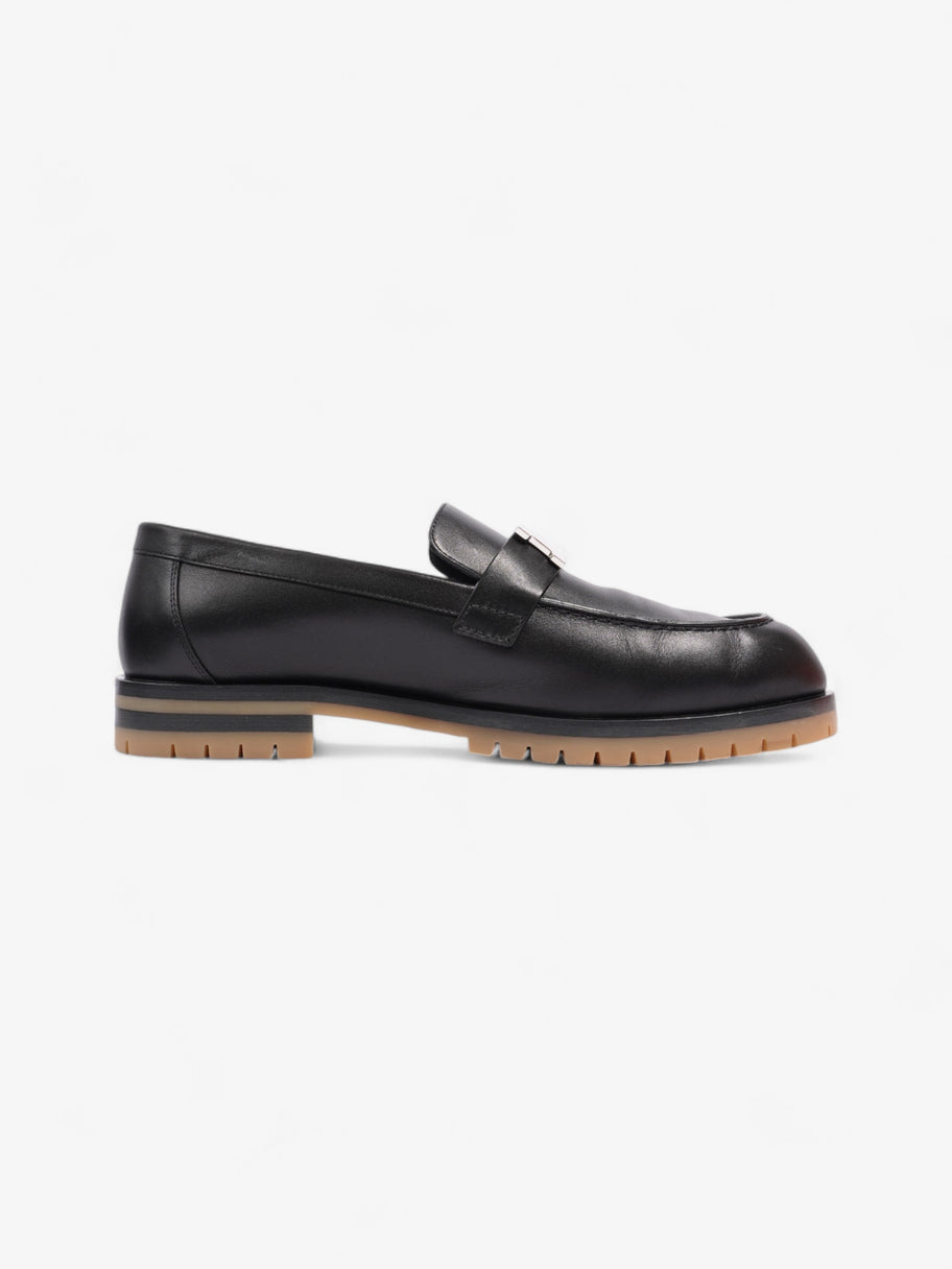 Hermes Faubourg Loafers Black Leather EU 41 UK 7 Image 4