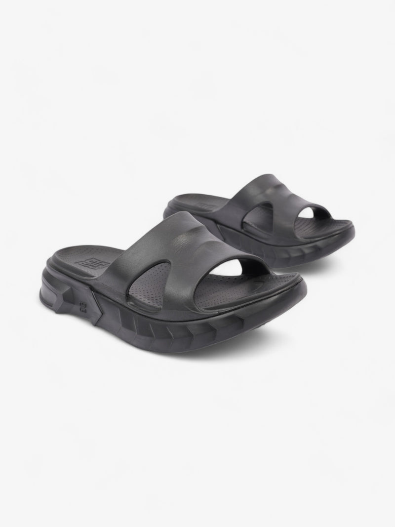  Givenchy Marshmallow Sandals Black Rubber EU 40 UK 6