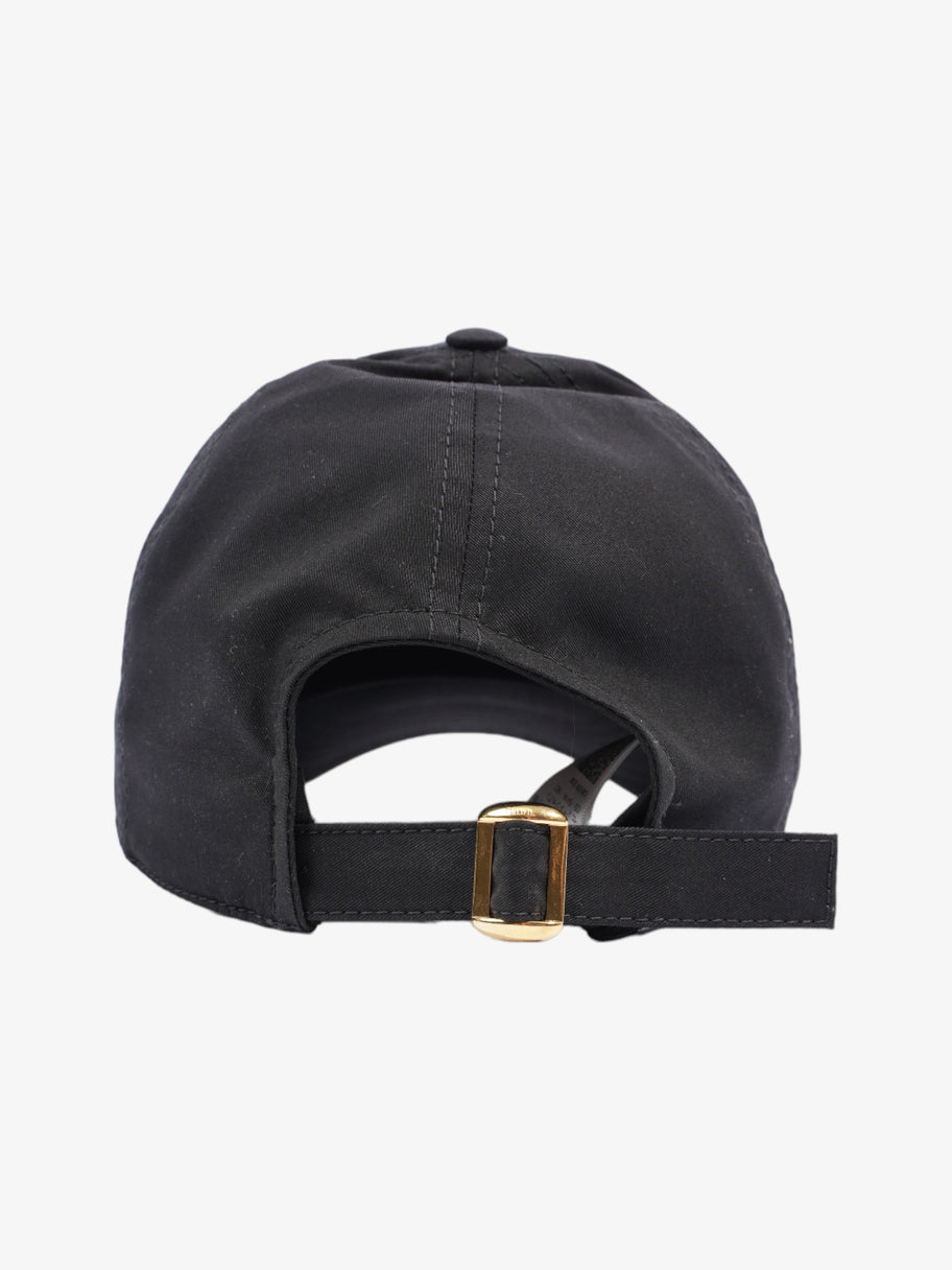 Celine Triomphe Baseball Cap Black Cotton Large Image 3